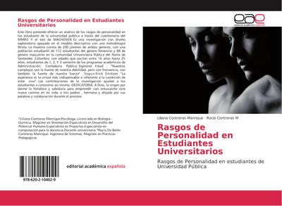 Rasgos de Personalidad en Estudiantes Universitarios