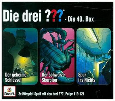 Die drei ??? - 3er Box 40 (Folgen 119, 120, 121) (Fragezeichen)