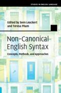 Non-Canonical English Syntax