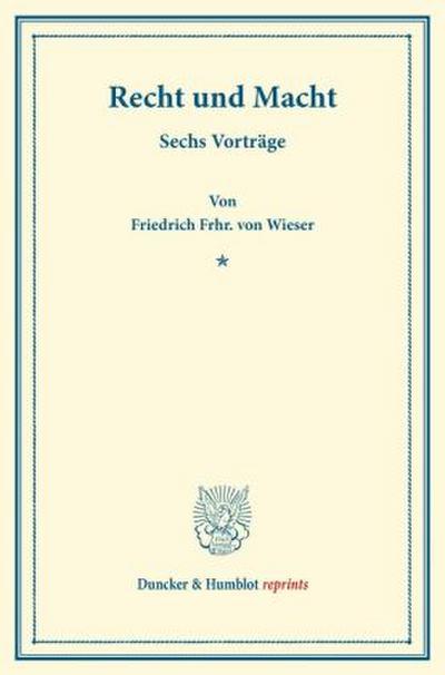 Recht und Macht