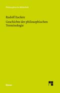 Geschichte der philosophischen Terminologie