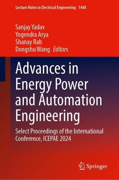 Advances in Energy Power and Automation Engineering