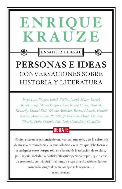 Personas e ideas : conversaciones sobre historia y literatura