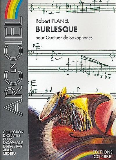 Burlesque pour4 saxophones (SATB)
