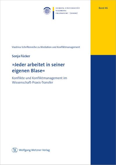 »Jeder arbeitet in seiner eigenen Blase«