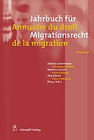 Jahrbuch für Migrationsrecht 2019/2020 Annuaire du droit de la migration 2019/2020