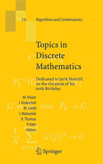 Topics in Discrete Mathematics