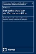 Der Rechtscharakter der Verbandssanktion