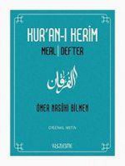Kuran-i Kerim Meal Defter