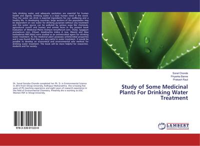 Study of Some Medicinal Plants For Drinking Water Treatment