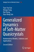 Generalized Dynamics of Soft-Matter Quasicrystals