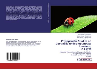 Phylogenetic Studies on Coccinella undecimpunctata Linnaeus, in Egypt
