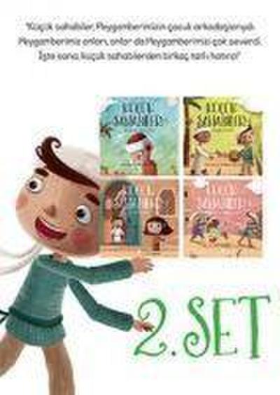 Kücük Sahabiler Seti 2 - 4 Kitap Takim