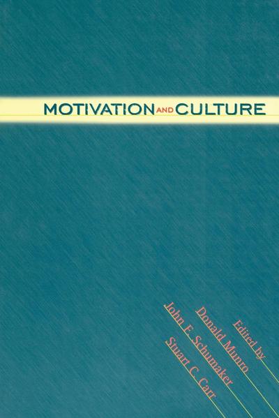 Motivation and Culture