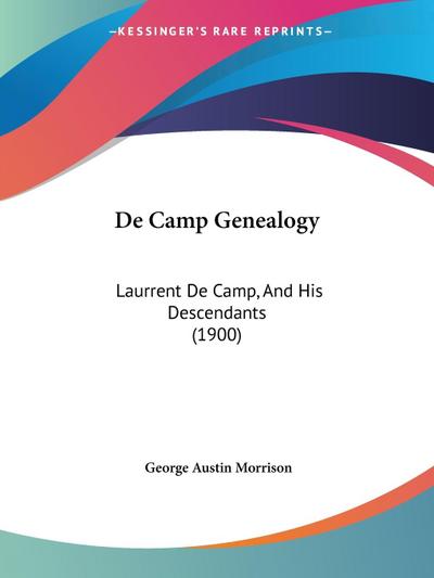 De Camp Genealogy