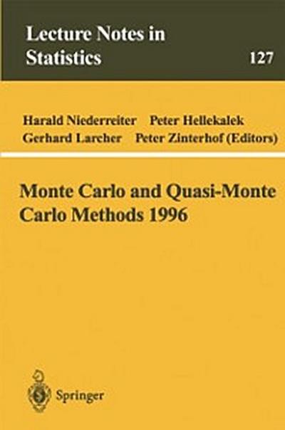 Monte Carlo and Quasi-Monte Carlo Methods 1996