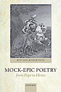 Mock-Epic Poetry from Pope to Heine