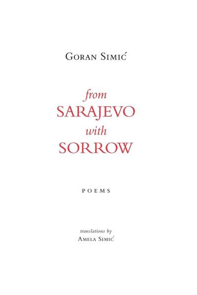 From Sarajevo with Sorrow