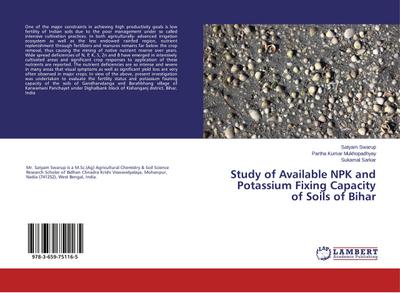 Study of Available NPK and Potassium Fixing Capacity of Soils of Bihar