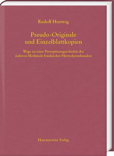 Pseudo-Originale und Einzelblattkopien