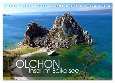 Olchon - Insel im Baikalsee (Tischkalender 2026 DIN A5 quer), CALVENDO Monatskalender