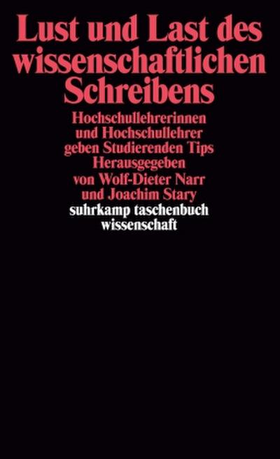 Lust und Last des wissenschaftlichen Schreibens
