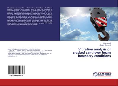 Vibration analysis of cracked cantilever beam boundery conditions