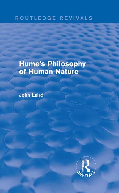 Hume’s Philosophy of Human Nature (Routledge Revivals)