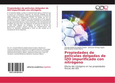 Propiedades de películas delgadas de IZO impurificado con nitrógeno