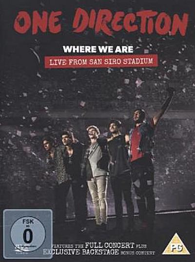 Where We Are: Live From San Siro Stadium, 1 DVD