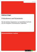 Föderalismus und Demokratie