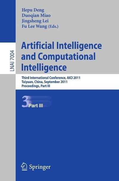 Artificial Intelligence and Computational Intelligence. Pt.3