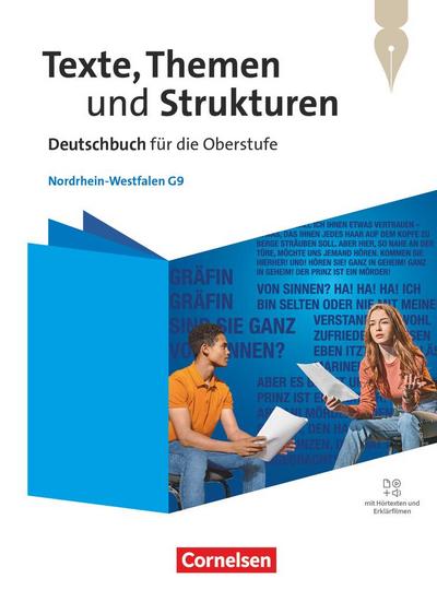 Texte, Themen und Strukturen. Nordrhein-Westfalen - Schulbuch mit Hörtexten und Erklärfilmen