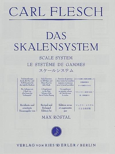 Das Skalensystem für Violine