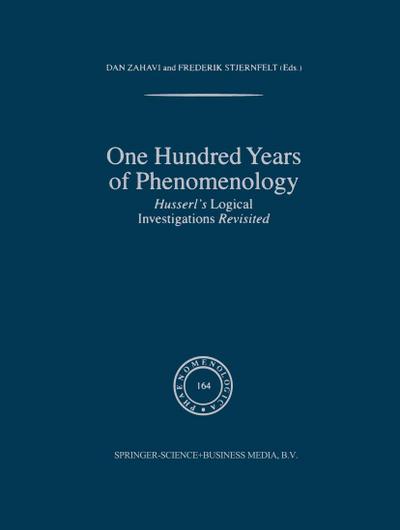 One Hundred Years of Phenomenology