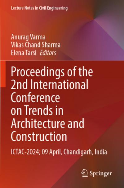 Proceedings of the 2nd International Conference on Trends in Architecture and Construction, m. 2 Buch