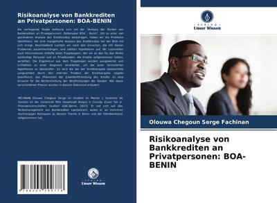 Risikoanalyse von Bankkrediten an Privatpersonen: BOA-BENIN