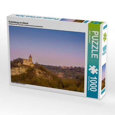 Rudelsburg am Abend (Puzzle)