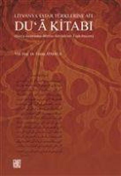 Litvanya Tatar Türklerine Ait Dua Kitabi