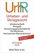 Urheber- und Verlagsrecht. UrhR