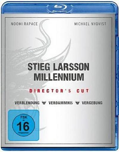 Millennium Trilogie, 3 Blu-rays (Director’s Cut)