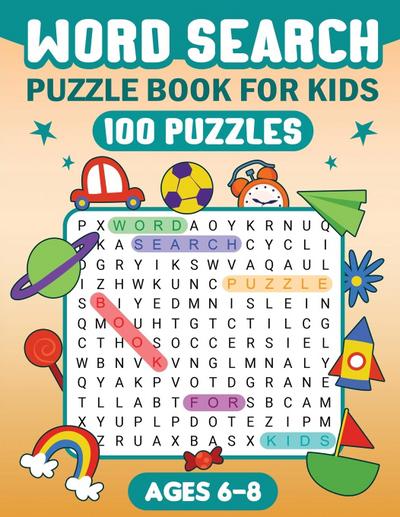 Word Search Puzzle Book for Kids