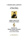 Ordo Virtutum (ordem Das Virtudes): Partitura Bilíngue Em Latim E Português (espiral).