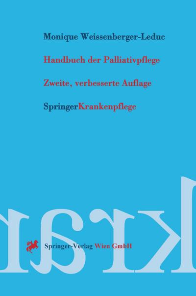 Handbuch der Palliativpflege