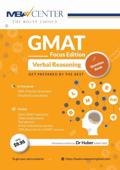 GMAT Focus Edition  Verbal Reasoning Section Question Bank