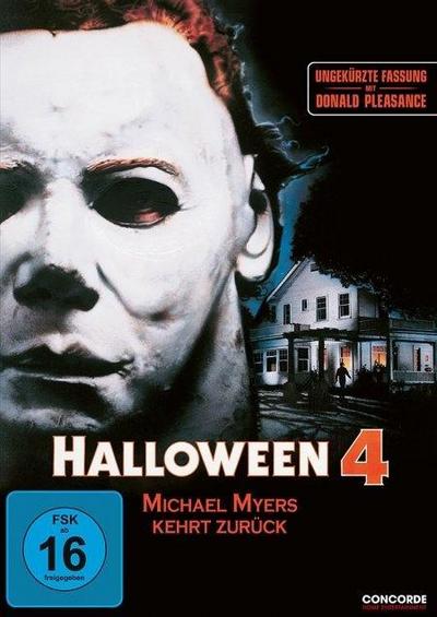 Halloween 4 - Michael Myers kehrt zurück, 1 DVD