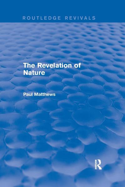 The Revelation of Nature