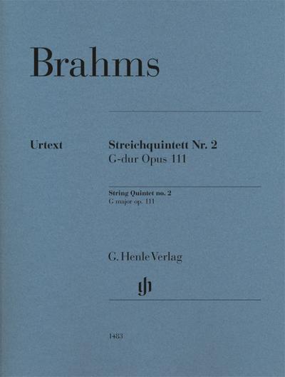 Johannes Brahms - Streichquintett Nr. 2 G-dur op. 111