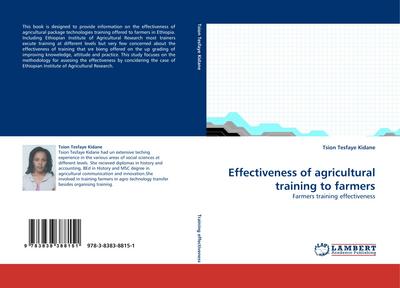 Effectiveness of agricultural training to farmers
