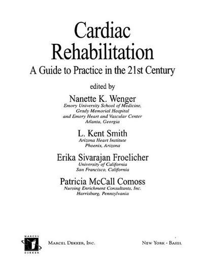 Cardiac Rehabilitation